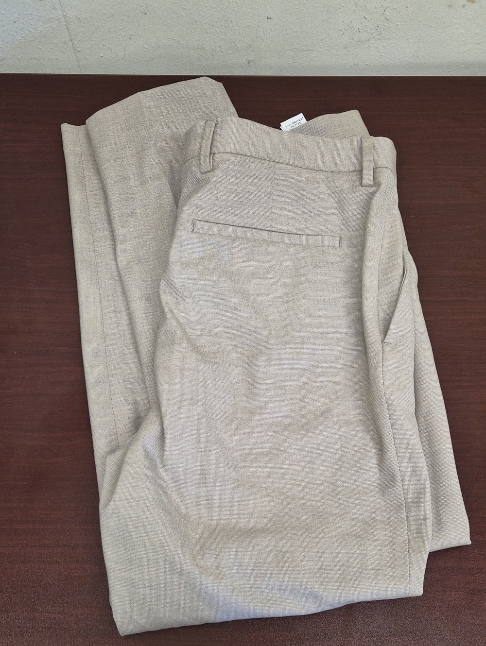 Zara Men's Slim Dress Pants in Light Beige Size 31